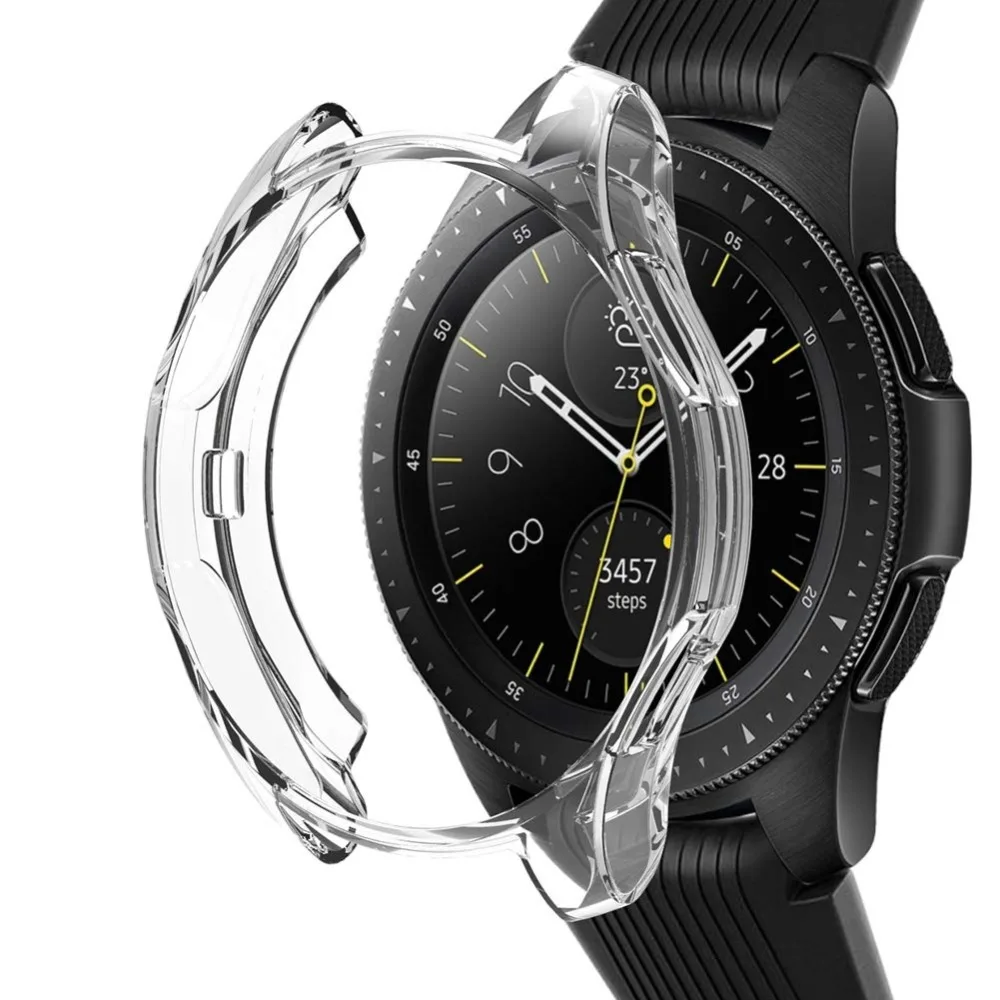 Защитный чехол из ТПУ для Samsung Gear S3 Frontier/Classic Galaxy Watch 46 мм защитный чехол|Сумки