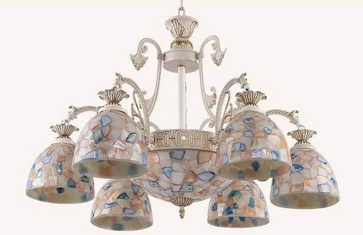 Современная люстра Европейский Декор для дома металлическая крышка корпуса