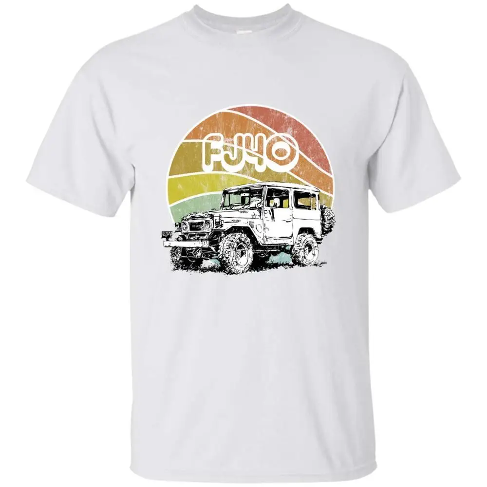 Мужская Ретро футболка Toyo Landcruiser Land Cruiser 70'S Style Fj40 винтажная классическая