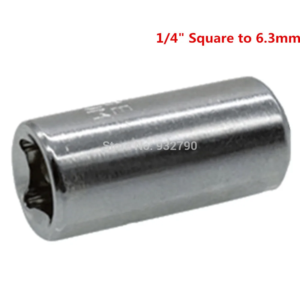 1pc bit adaptor 1/" до 1/4" быстроразъемный бит адаптер быстросменный патрон Шестигранная отвертка бит адаптер 1/" квадратный Шаг сверло конвертер - Цвет: 1pc bit adaptor