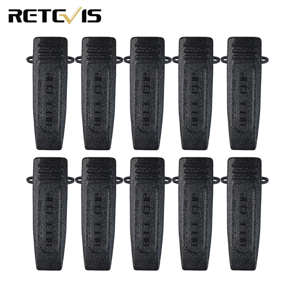 

10 шт. зажим ремня Retevis для рации Retevis RT1 10 Вт J9106T