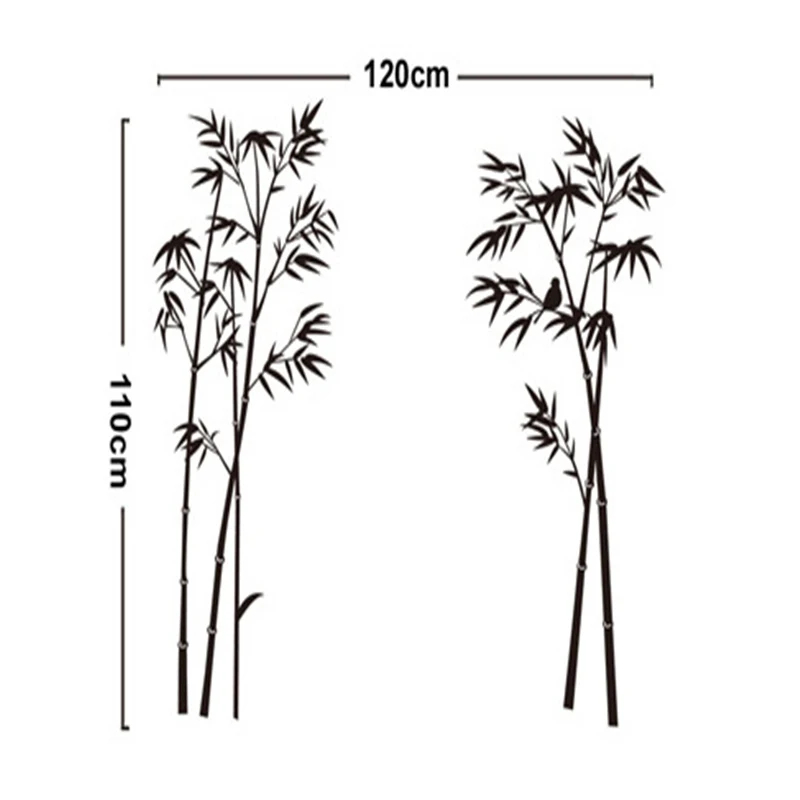 Бесплатная доставка большой съемный фон для гостиной спальни телевизора черная