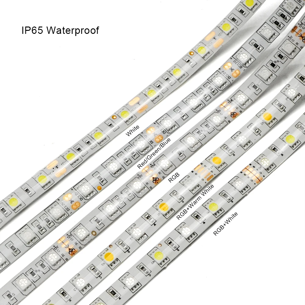 Светодиодная лента 5050 SMD 11 цветов 5 м 12 В RGB RGBW RGBWW водонепроницаемая Декоративная