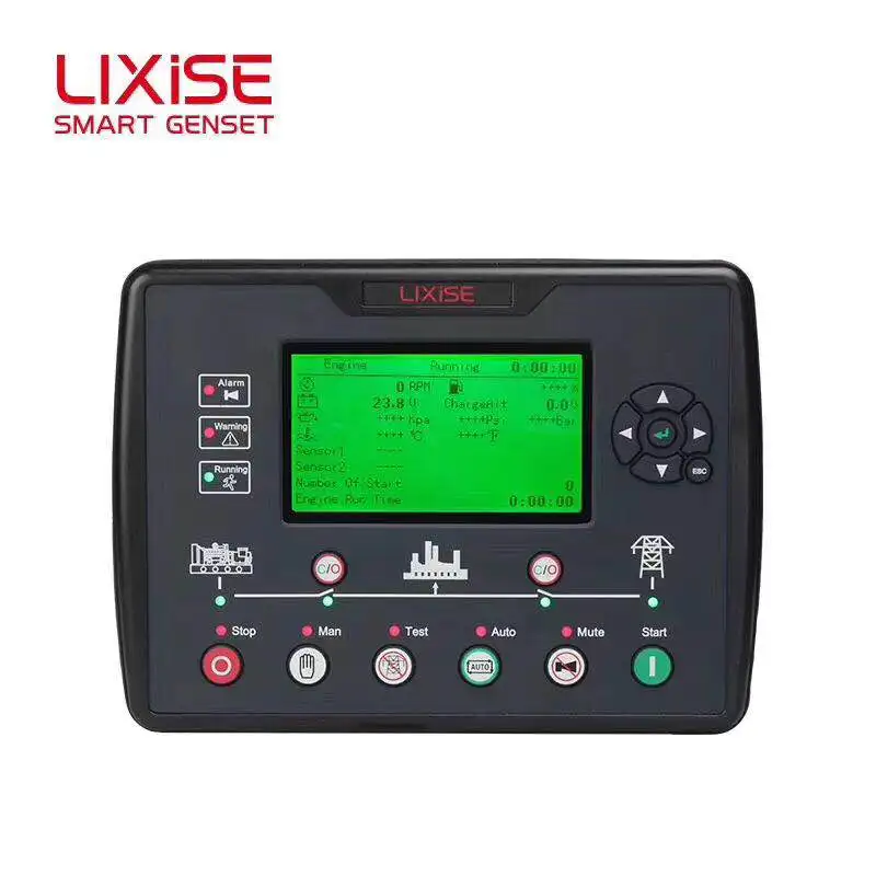 LIXiSE LXC6120E AMF комплект дизельного генератора контроллер ЖК-дисплей Авто пусковой контроллер genset запчасти электронная схемная плата панель