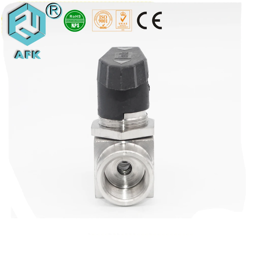 Шаровые клапаны из нержавеющей стали 2. 0 2Way 1000PSI для газа 304 1 дюйм NPT резьба|Клапан|