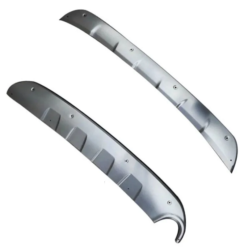 Передний + задний бампер для TOYOTA RAV4 2016 2017 2018 диффузор бамперы из нержавеющей стали