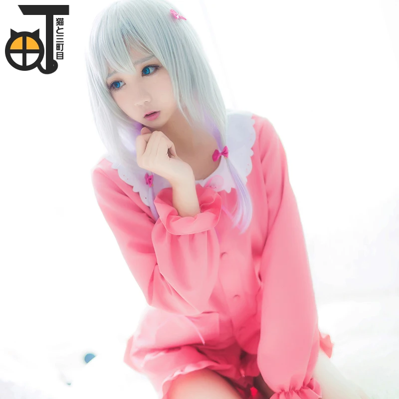 Косплей Аниме "eromanga-Sensei" Izumi Sagiri одежда для сна Пижамный костюм