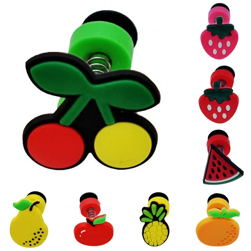 8 шт./компл. игрушки для детей подарки в форме фруктов тряски сад Подвески качели сандалии украшения| |