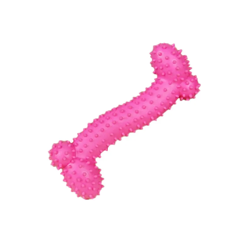 Резиновый мяч для костей собак щенков животных|dog toys|pet dog toybone |