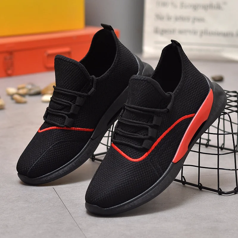 SexeMara Jogging Travel Shoes Men Sneakers Breathable Casual Shoe Women Mesh Flats Mens Lightweight Couple Footwear Unisex | Обувь