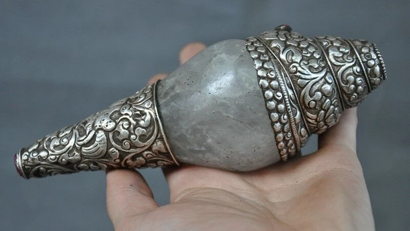 6 &quotТибетский Кристалл инкрустация тибетский серебряный драгоценный камень