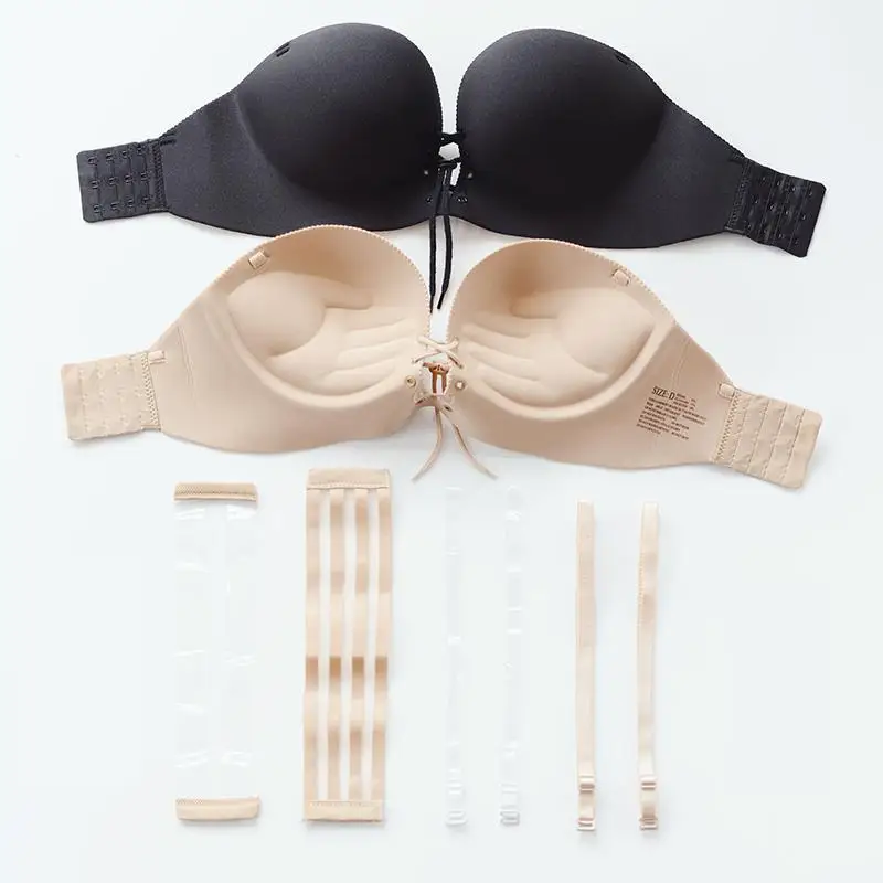 Женский бесшовный бюстгальтер невидимка с эффектом пуш апа|bras for women|bra forbra up |