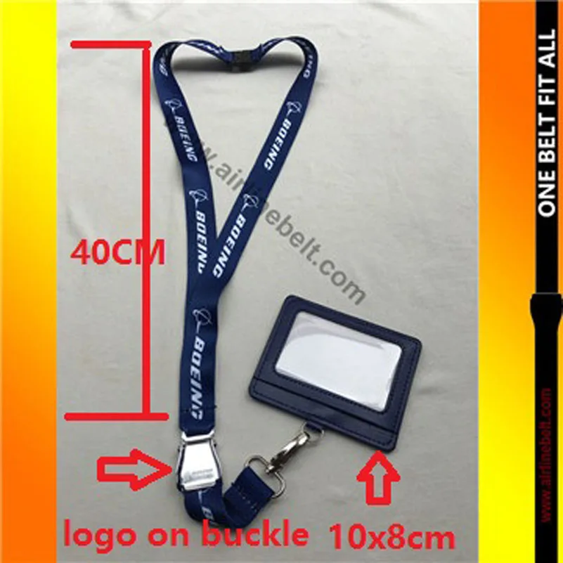 Новый ремешок Боинг с ID держатель для карт двухслойный (красный цвет) уникальный