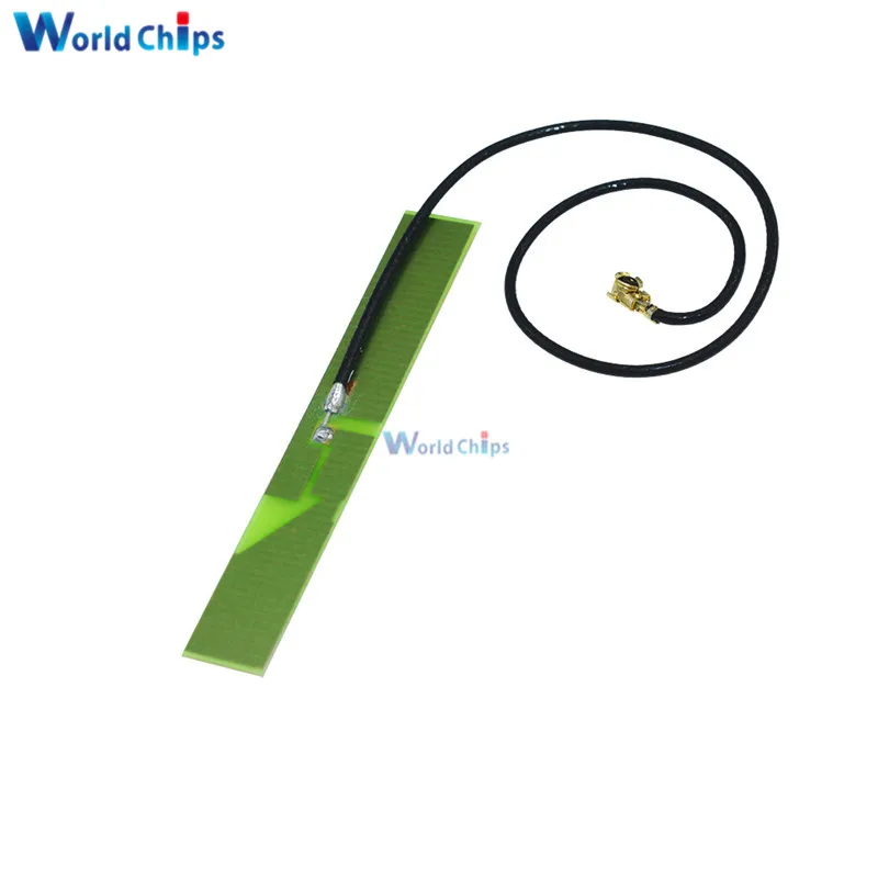 1 шт. WIFI 2 4G 3dbi PCB антенна IPX IPEX WLAN ноутбук bluetooth ZigBee беспроводной модуль 802 11 b/g/n