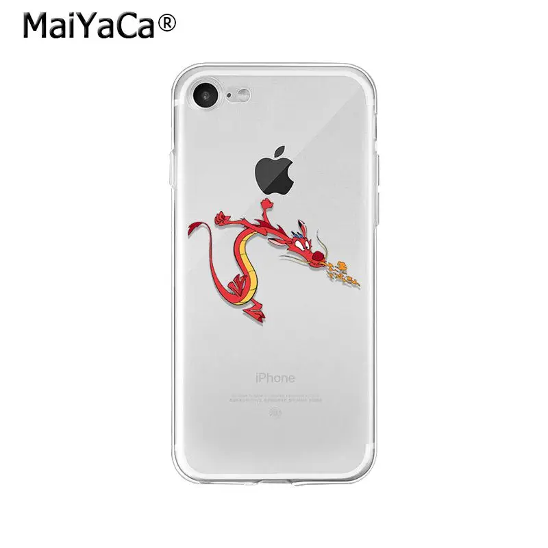 A15 MaiYaCa мультфильм Мулан ТПУ мягкий высококачественный чехол для телефона для iPhone 6S 6plus 7plus 8 8Plus X Xs MAX 5 5S XR - Цвет: A15