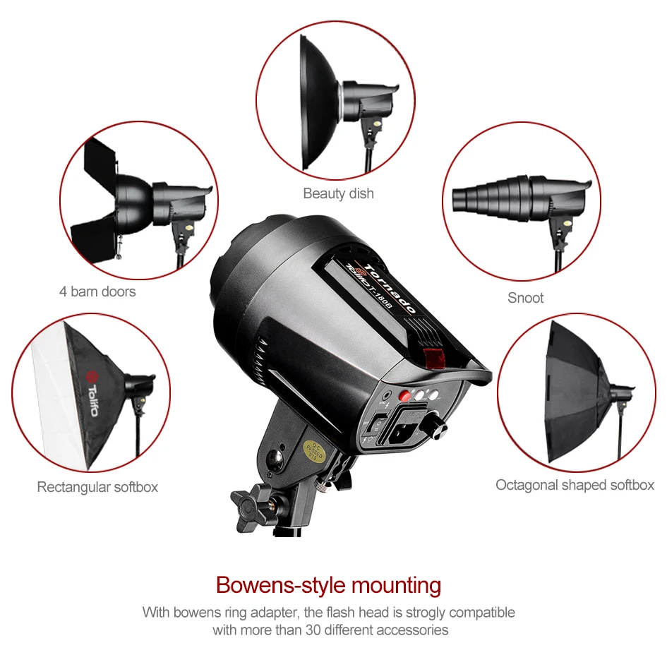 ALUMOTECH 5500K 255WX3 Bowens крепление плавное затемнение фонарик + StandX3 Softbox3 для студии видео