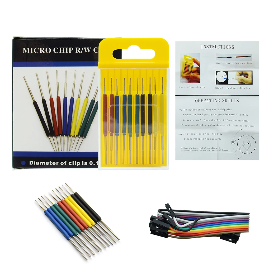 Лучшая цена цвет микро сим карт IC зажим TSOP/MSOP/SSOP/TSSOP/SOIC/СОП клип 10 шт./компл