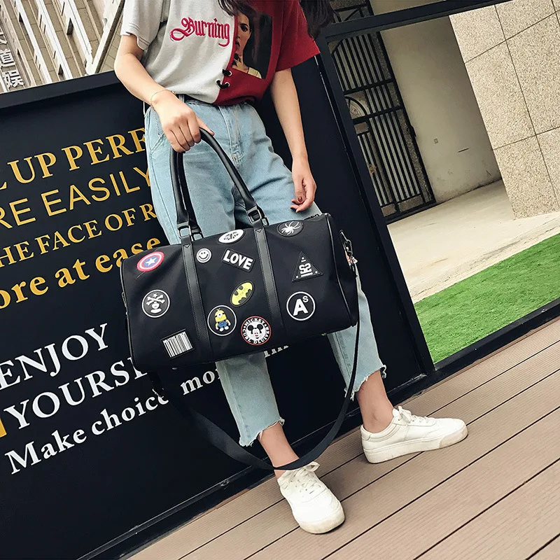 2019 Водонепроницаемая Наплечная Сумка для спортзала хранения обуви Женская