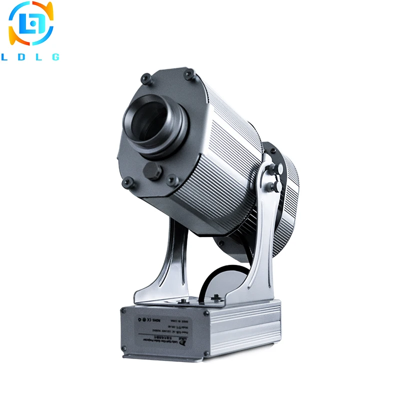 Новейший вращающийся эффект пользовательский дизайн Gobo Light 80 Вт логотип проектор