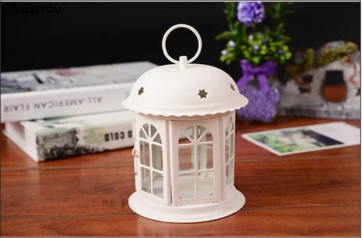 Старинные подсвечники железные для Белого дома кабинета бара кофейного