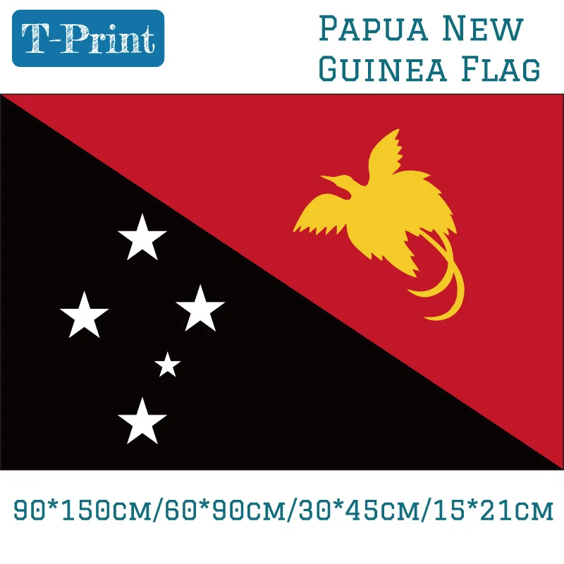 Флаг Папуа Новой Гвинеи 60x90 см 90x150 30*45 15*21 3x5 футов подвесной флаг|national flag|hanging flagflags
