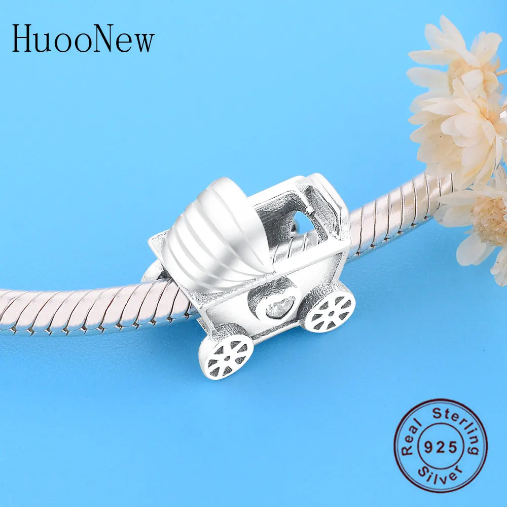 Fit Pandora Амулеты Браслет с подвесками Розовый Синий Зеленый Единорог Пони бусины 925 стерлингового серебра ювелирные изделия подарок Pulsera DIY