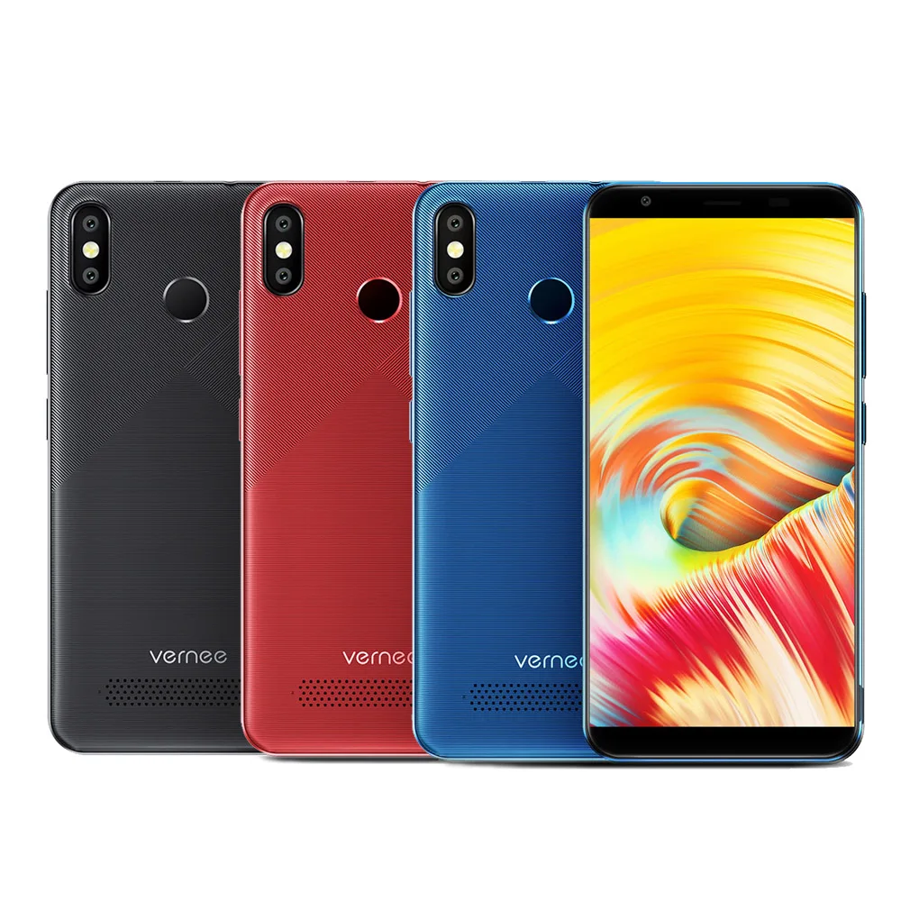 Мобильный телефон Vernee T3 Pro 3 ГБ 16 MTK6739 4080 мАч Безель полный экран 5 дюймов 18:9 13 МП две
