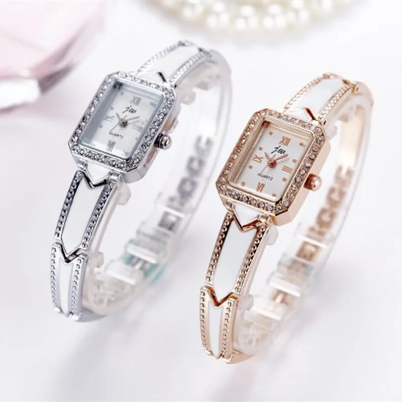 Элитный бренд браслет часы для женщин из нержавеющей стали наручные женская