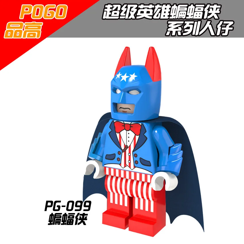 Одиночная продажа PG099 Бэтмен Супер heros строительные блоки детские подарочные