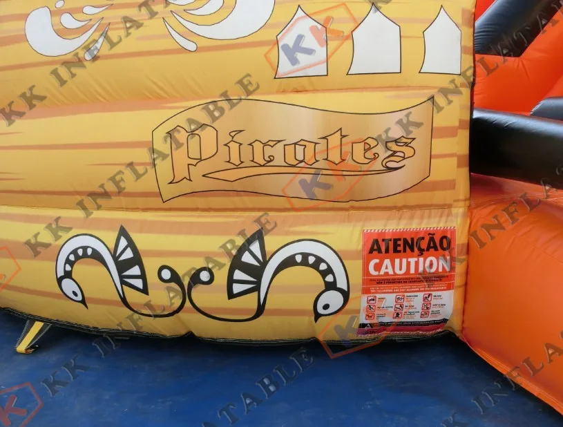 Commercial Home Party used Inflatable Pirate Ship Theme Boat Bouncy Slide | Игрушки и хобби