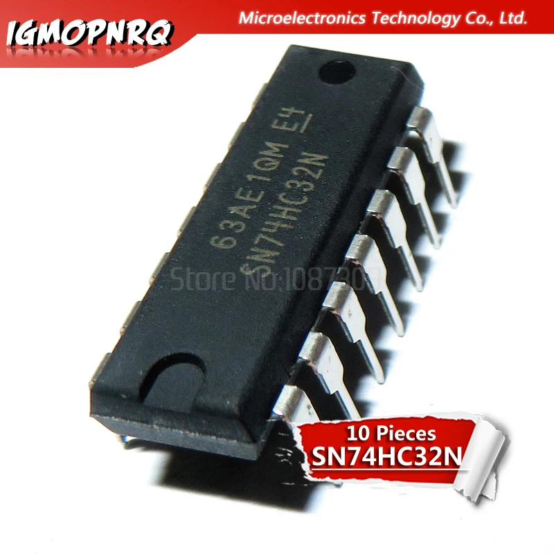 SN74HC02N SN74HC08N 74HC132 SN74HC32 74HC86 74HCT04 74HC14 74HCT00 74HCT02 DIP 14 10 шт.|Интегральные схемы| |