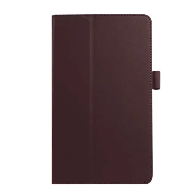 Тонкий чехол книжка с подставкой из искусственной кожи личи защитный для LG G pad Gpad