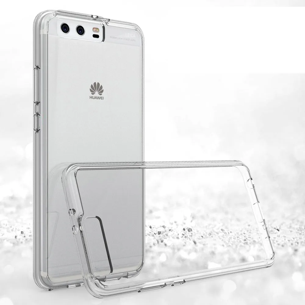 Tough Acrylic Back TPU Frame Hard Case Anti Shock Transparent Slim Cover For Huawei Ascend P10 /P10 Plus@ |