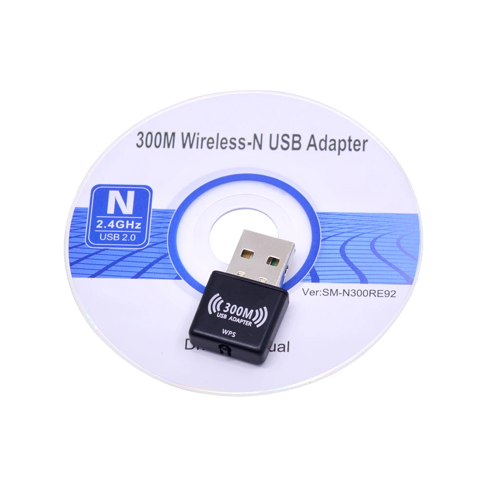 USB Wi Fi адаптер CHIPAL WPS 802.11n 300 Мбит/с|Сетевые карты| |