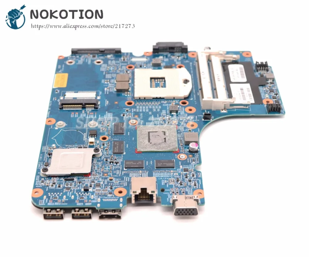 Материнская плата NOKOTION для ноутбука HP probook 4740s 4540s 4440s 4441s 683494 501 683493 001 HM76 HD 7650M 1G