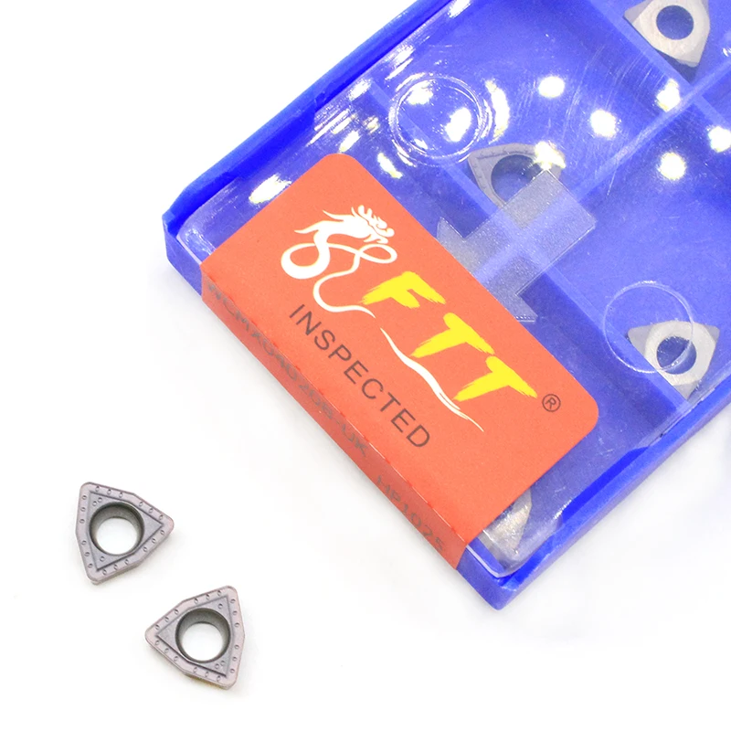 

High quality WCMX040208 UK HP1025 Brand new original carbide tool CNC milling blade lathe tools metal Internal turning tool