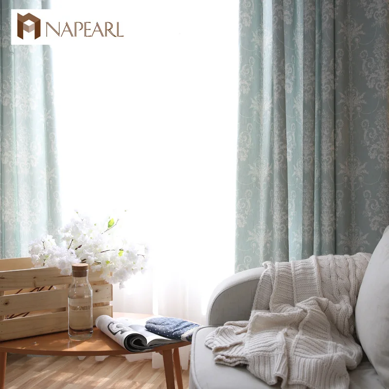 NAPEARL европейские шторы современные Жаккардовые Роскошные для гостиной спальни