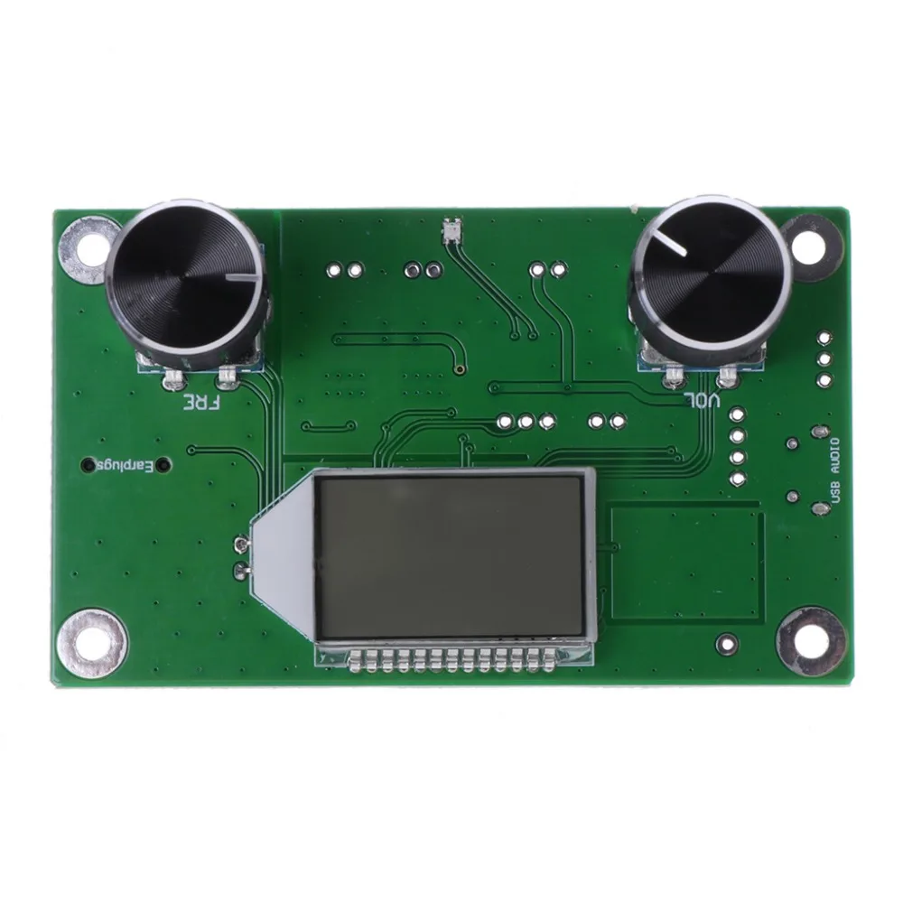 Профессиональный 87-108 МГц DSP& PLL lcd стерео цифровой FM радио приемник модуль+ последовательное управление Jy19 19 Прямая поставка