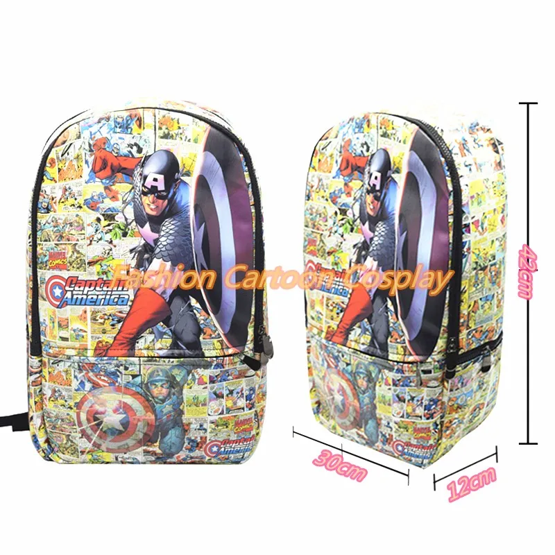 Marvel Mochila из фильма 70 лет, большая вместительность, унисекс, школьные сумки, рюкзак для ноутбука, сумка для компьютера, мужской рюкзак