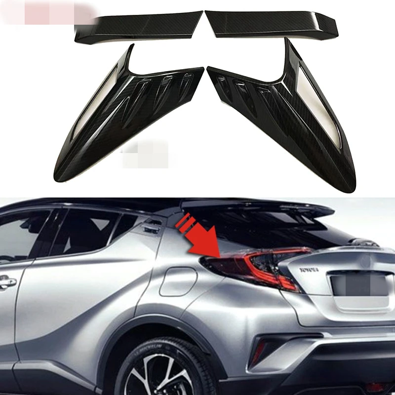 Автомобильная наклейка Стайлинг для toyota c hr chr аксессуары 2016 2017 2018 углеродное