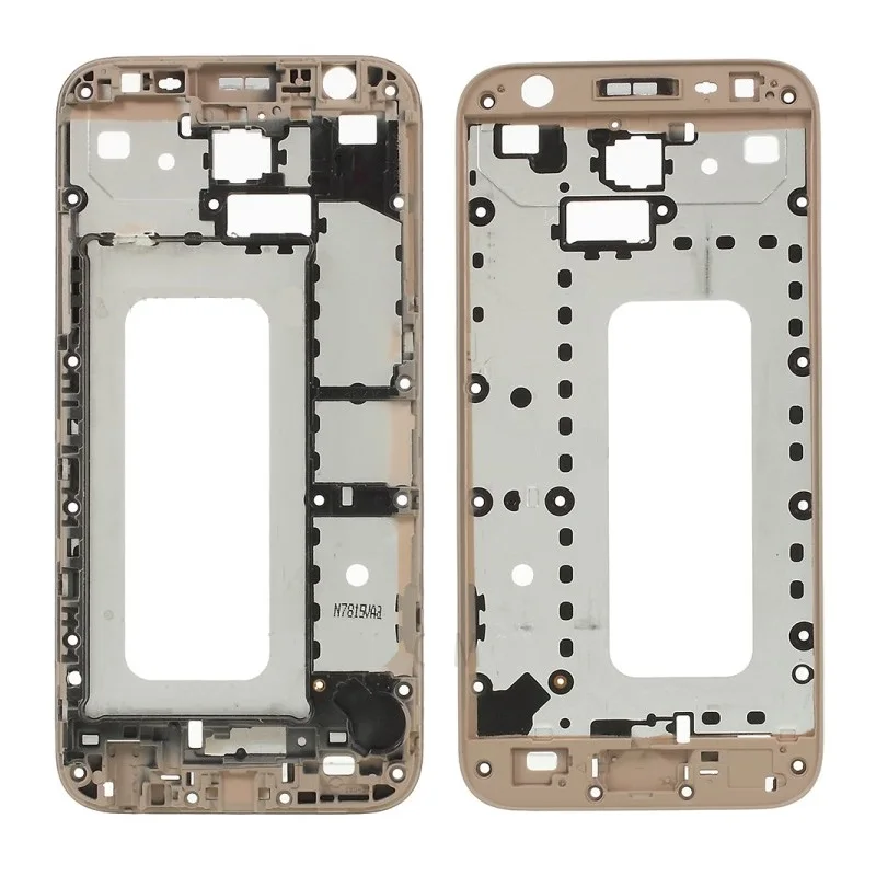 Синий/черный/золото/розовое золото цвет LCD передняя рамка корпуса для Samsung Galaxy J3