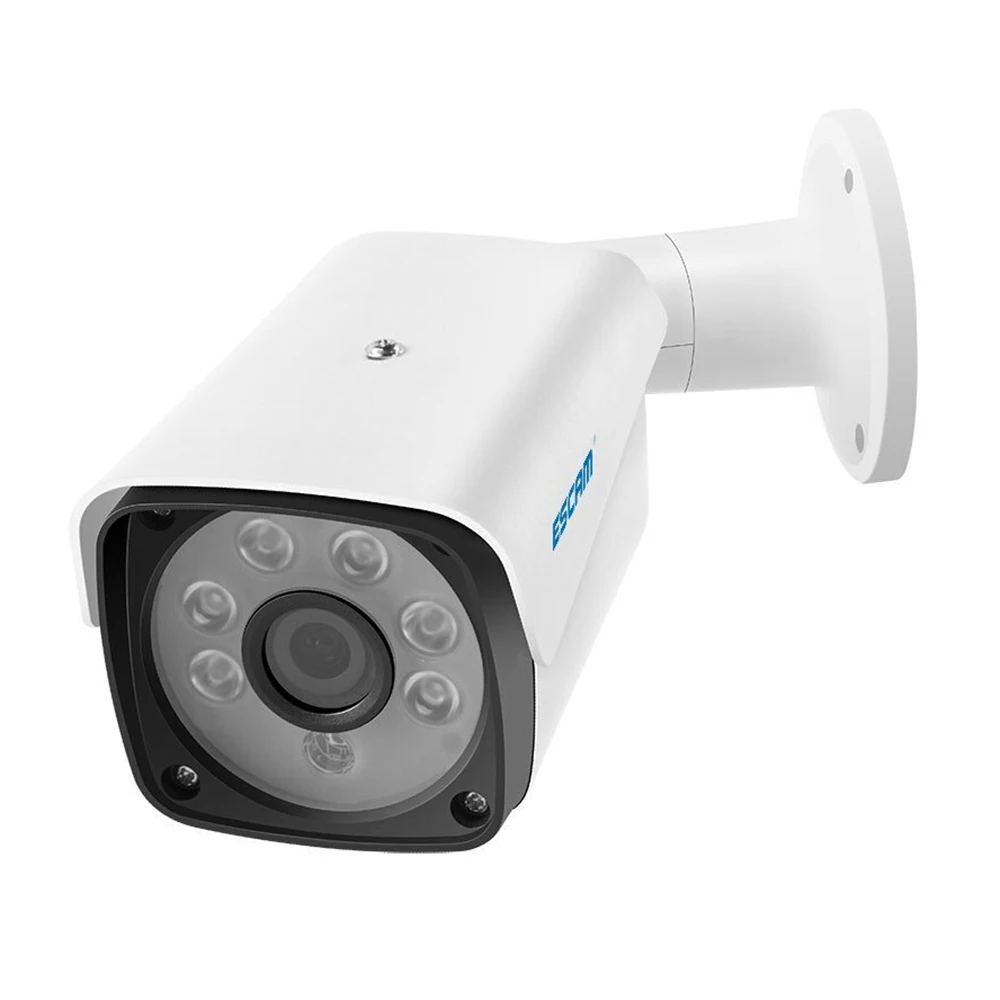 Новые ESCAM QH002 HD 2MP IP Камера ONVIF H.265 P2P открытый Водонепроницаемый ИК Bullet с Smart анализ