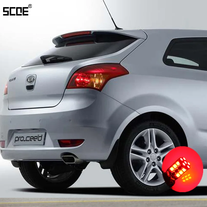 For Kia Pro Ceed Sedona Sorento Soul Venga SCOE New 2X60SMD LED Brake /Stop /Parking Rear /Tail Bulb /Light Source Car Styling