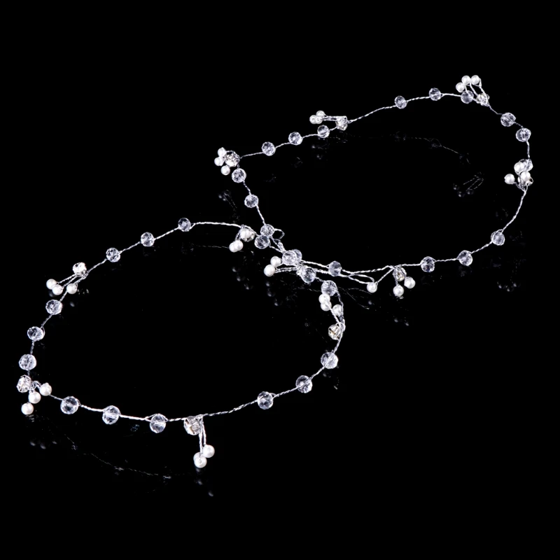 Женская тиара с искусственным жемчугом свадебный аксессуар для волос 2020 |