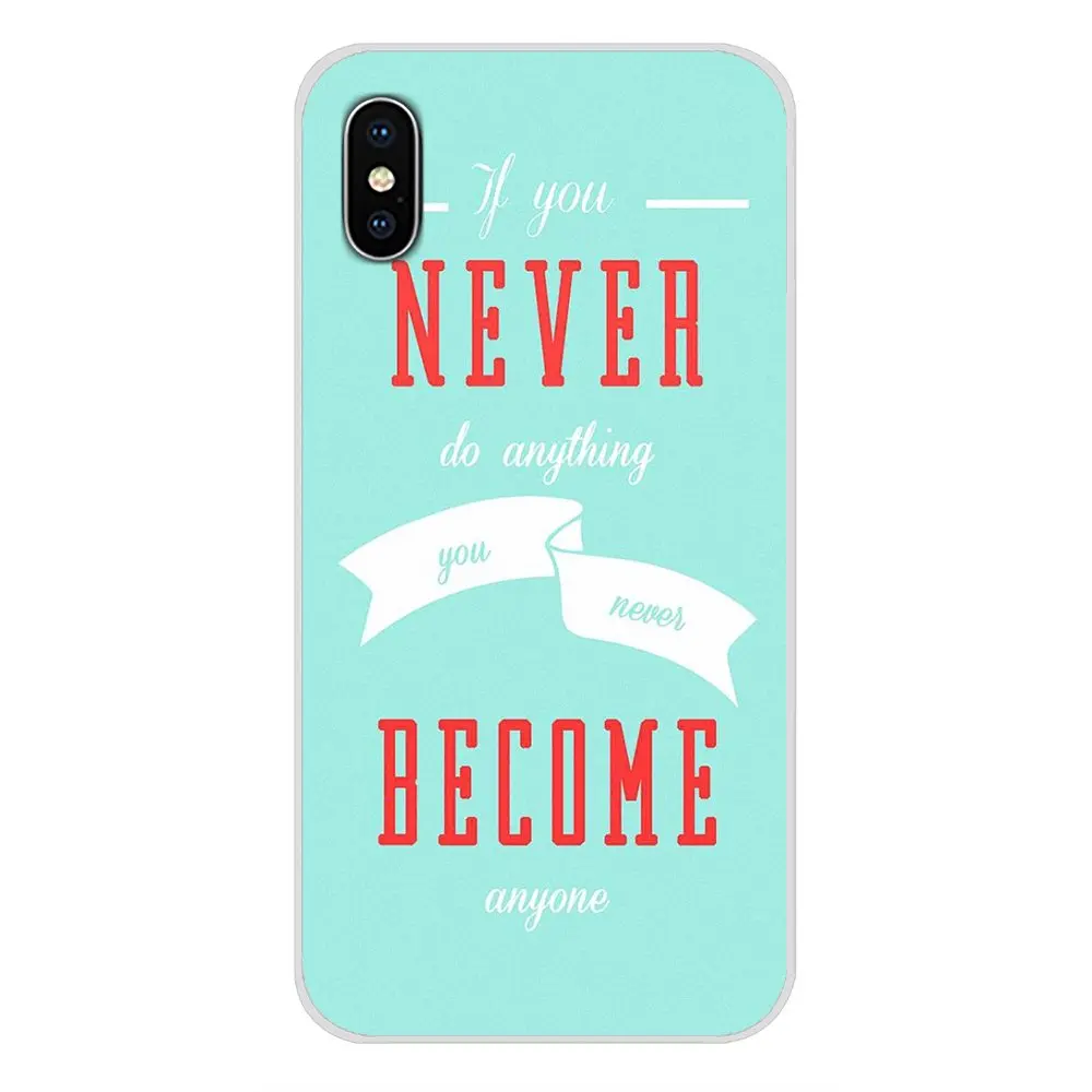 Оставайтесь положительным настольным компьютером для Apple iPhone X XR XS MAX 4 4S 5 5S 5C SE 6 6S 7