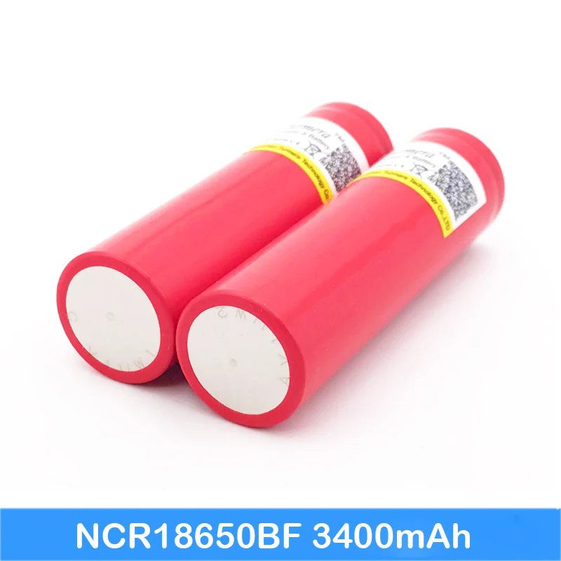 Оригинальный аккумулятор 18650 3400 мАч для sanyo ncr18650bf подходит светодиодного