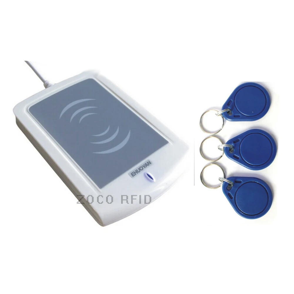 Rfid NFC считыватель писатель 13 56 МГц USB ER302 Android + Автоматическое сканирование SDK