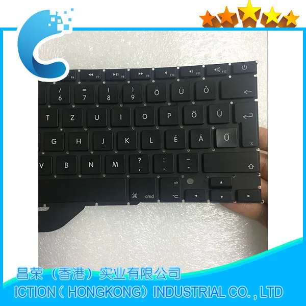 Клавиатура A1398 для MacBook Pro Retina 100% дюйма клавиатура Венгрии раскладка 15 4 2012 2013 2014