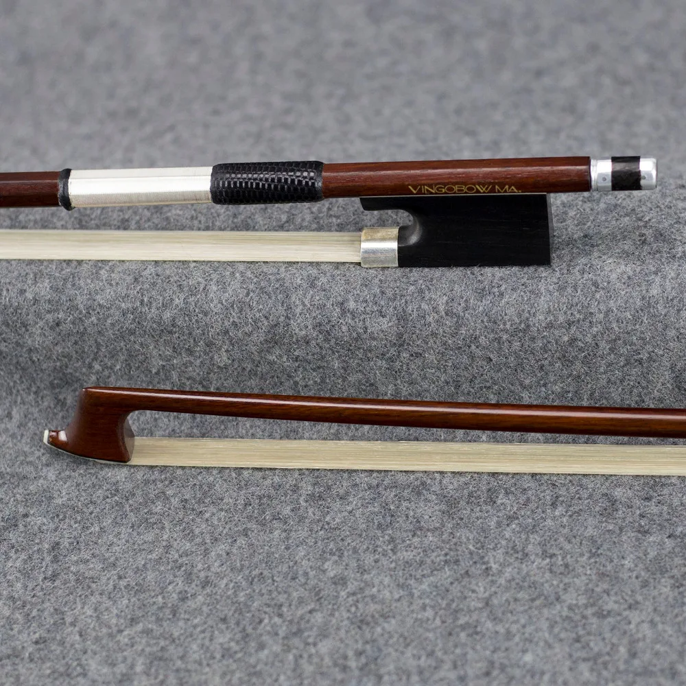 VingoBow Master Pernambuco Viola Bow Antique D. Теплая и мягкая модель Peccatte прямой хорошо