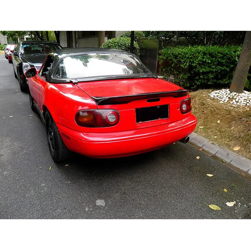 Автомобильный Стайлинг для Mazda MX5 ND Miata стильный задний спойлер из углеродного